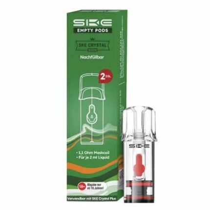 SKE Crystal Plus Empty-Pod - 2Stk